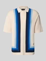 Relaxed fit poloshirt in brei-look model 'Tellero' van PEGADOR - 25