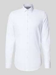 Slim fit zakelijk overhemd met extra lange mouwen van Jake*s - 25