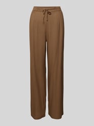 Wide Leg Pants mit elastischem Bund Modell 'INA' von VILA Beige - 28