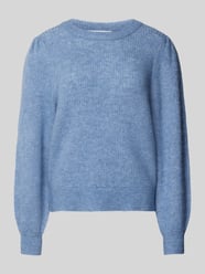 Gebreide pullover met ballonmouwen, model 'SLFLULU' van Selected Femme - 14