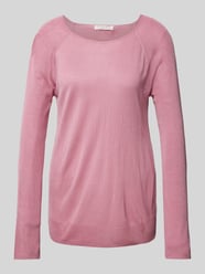 Longsleeve mit Rundhalsausschnitt von Christian Berg Woman Rosa - 34