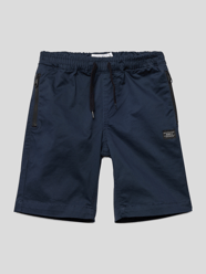 Bermuda met labelpatch van Name It Blauw - 7