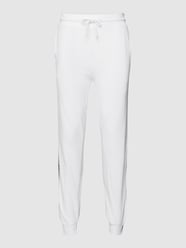 Sweatpants mit Galonstreifen von Tommy Hilfiger Weiß - 37