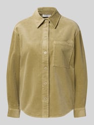 Relaxed fit overhemdblouse van katoenmix van Marc O'Polo Denim - 48