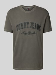 T-shirt met labelstitching van Tommy Jeans - 40