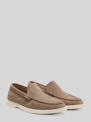 Buty wsuwane z naturalnej skóry od BOSS - 22