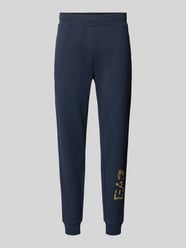 Sweatpants mit elastischem Bund und Label-Print von EA7 Emporio Armani - 45
