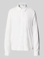 Regular fit blouse van een mix van viscose en linnen, model 'VIVA' van Selected Femme - 38