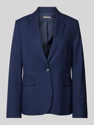 Regular Fit Blazer mit Reverskragen von Christian Berg Woman Selection Blau - 9