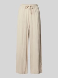 Stoffhose aus Leinen-Viskose-Mix Modell 'LINNO' von ICHI Beige - 47