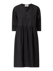 Kleid aus Bio-Baumwolle  von JUST FEMALE Schwarz - 7