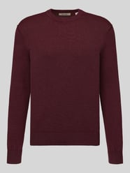 Regular Fit Pullover aus reiner Baumwolle Modell 'GARSON' von ONLY & SONS Bordeaux - 24