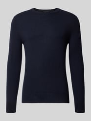 sweter z dzianiny z czystego kaszmiru o kroju regular fit od Profuomo - 33