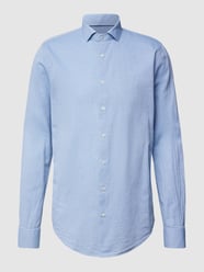 Business-Hemd mit Haifischkragen von CG - Club of Gents Blau / Türkis - 21