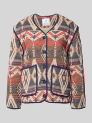 Regular fit blazer met V-hals, model 'Roxbury' van Mustang - 22