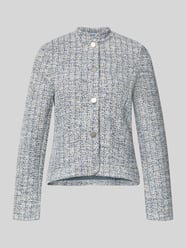 Blazer in bouclé-look van More & More - 7