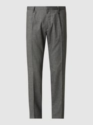Carrot Fit Anzughose mit Webmuster von Antony Morato Grau / Schwarz - 47