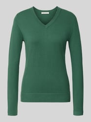 Pullover aus Viskose-Mix mit V-Ausschnitt von Christian Berg Woman - 12