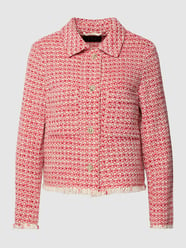 Blazer met knoopsluiting van Oui Rood - 22