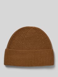 Gebreide muts van kasjmier met brede omslag van MCNEAL - 30