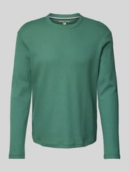 Longsleeve mit Rundhalsausschnitt von Christian Berg Men Grün - 33