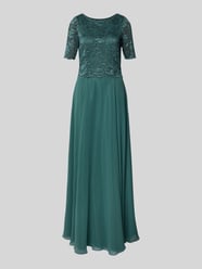 Abendkleid mit Spitze und Rundhalsausschnitt von Vera Mont - 21