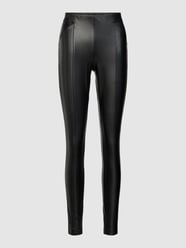 Leggings in Leder-Optik Modell 'Jessie' von Only Schwarz - 10