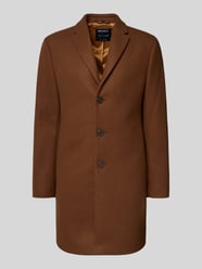 Lange jas van wolmix met reverskraag van MCNEAL - 11