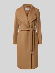 Lange jas met wol van Christian Berg Woman Selection - 42