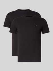 zestaw t-shirtów o kroju slim fit z czystej bawełny w zestaw 2 szt. od Tommy Jeans - 16