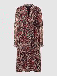 Blousejurk met all-over motief, model 'Luciana' van Soaked in Luxury Roze - 14