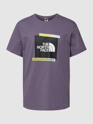 T-Shirt mit Logo-Print Modell 'GRAPHIC' von The North Face Lila - 20