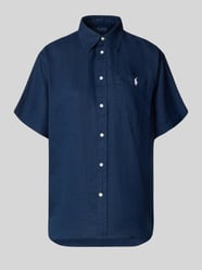 Oversized Hemdbluse aus reinem Leinen von Polo Ralph Lauren - 21