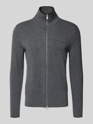 Regular Fit Strickjacke aus Baumwoll-Schurwoll-Mix von Marc O'Polo - 14