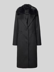 Regular fit lange jas met reverskraag, model 'Karole' van Guess - 4