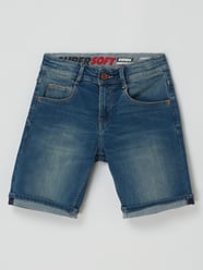 Korte jeans met stretch, model 'Capo' van VINGINO Blauw / turquoise - 16