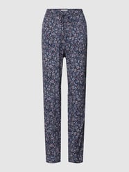 Joggingbroek met steekzakken opzij van s.Oliver RED LABEL Blauw / turquoise - 32