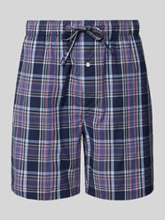 Pyjama-Shorts mit Tunnelzug von Christian Berg Men Blau - 5