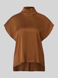 bluzka o kroju regular fit z satyny model 'ALARIA' od DRYKORN - 20