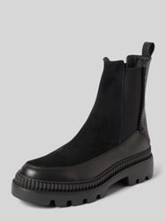 Chelsea Boots mit elastischen Einsätzen von Marc Cain Bags & Shoes Schwarz - 32