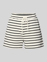 Regular Fit Bermudas mit elastischem Bund Modell 'CHILLI' von Pieces - 23