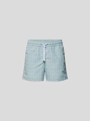 Badehose mit grafischem Allover-Muster von Frescobol Carioca Grün - 42
