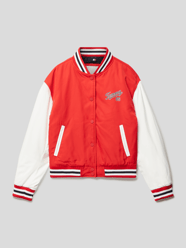 College-Jacke mit Label-Print von Tommy Hilfiger Teens Rot - 15