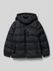 Steppjacke mit Reißverschlusstaschen von Polo Ralph Lauren Teens Schwarz - 18