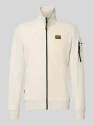 Sweatjacke mit Stehkragen und Label-Patch von PME Legend - 4