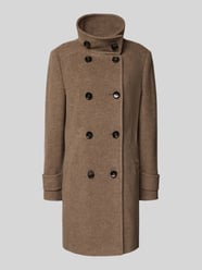 Regular Fit Mantel aus Woll-Mix mit Stehkragen von Gil Bret Beige - 37