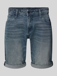 Slim Fit Bermudas aus Baumwoll-Mix Modell 'PIERS' von Tom Tailor Denim - 46