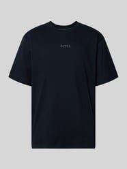 męski t-shirt o kroju regular fit z czystej bawełny model 'TEE 10' od BOSS Green - 8