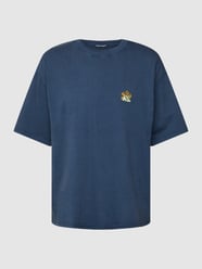 T-Shirt mit überschnittenen Schultern von REVIEW Blau / Türkis - 32