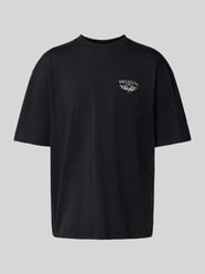 Oversized T-Shirt mit Label-Stitching Modell 'Hamker' von Pegador - 45